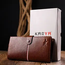 Чоловічий шкіряний клатч KARYA 19,5х10,3х3 см acs0023977 - мініатюра 10