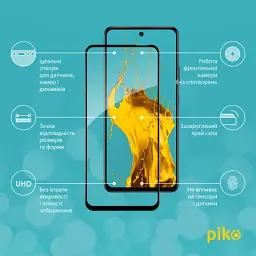 Скло захисне Piko Full Glue Infinix Hot 50 5G Black (1283126606922) - мініатюра 2