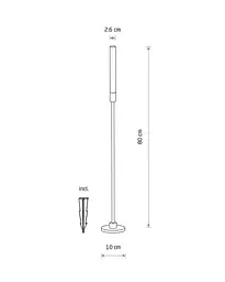 Світильник вуличний ландшафтний Nowodvorski 11544 Zola LED S 1x3W 3000K 100Lm IP54 чорний - мініатюра 5