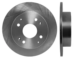 Диск тормозной задний невентилированный Honda Accord IV-V, Civic VI, Rover 600 89-01г Starline ( PB 1057 )