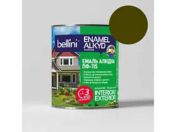 Емаль алкідна ПФ-115 BELLINI Хакі 0.9кг