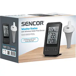 Метеостанція для басейну Sencor чорний (SWS6900POOL) - мініатюра 13