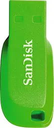 Флеш-накопичувач SanDisk Cruzer Blade USB 2.0 64 GB зелений (SDCZ50C-064G-B35GE) - мініатюра 2