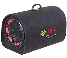 Колонка бездротова Сабвуфер Bluetooth FM 12В та 220В 1800W UKC 1008BT чорний