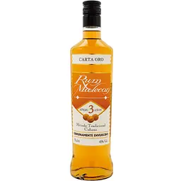 Ром Malecon Carta Oro 3 yo 40% 0.7 л