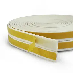 Ущільнювач для дверей клейкий I-подібний 6 м HORST білий (DS-I 9x2 WHITE) - мініатюра 4