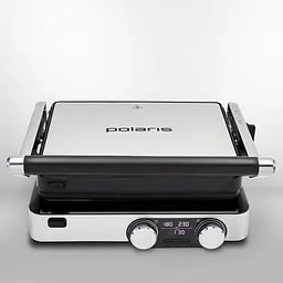 Електрогриль POLARIS PGP 7002 Optimal Temp Срібний - мініатюра 2