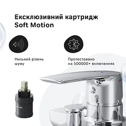 Змішувач для ванни та душу AM.PM Gem F90E10000 - мініатюра 3