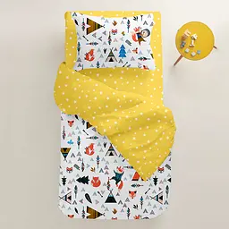 Набір наволочок Cosas Wood fox 50х70 см теракотовий (SetPillow_FoxWigwam_50х70) - мініатюра 4