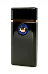 Запальничка USB електроімпульсна 2 в 1 акумуляторна та Газ UKC 5408 чорна - мініатюра 2