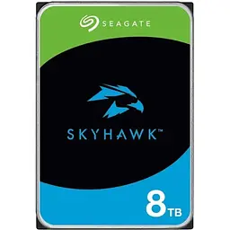 Накопичувач HDD Seagate 8TB SkyHawk, 54000rpm, 256MB, 3.5" SATAIII (ST8000VX010)