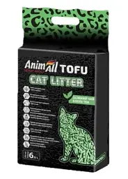 Наповнювач AnimAll Tofu Зелений чай, 2,6кг/6 літрів