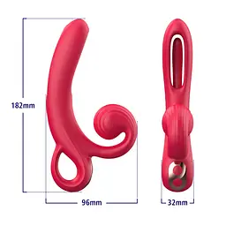 Вібратор Erospace Sweet Play Tongue Flipping Vibrator A4 - мініатюра 2