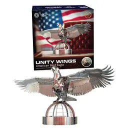 Конструктор Metal Time Колекційна модель Unity Wings Silver Armor Crystal Edition (MT101SWRSK/READY)