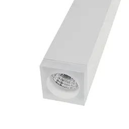 Люстра підвісна Brille тубус LED 10W NW WH (AL-707S/1) - мініатюра 7