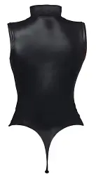 Сексуальне боді Cottelli Collection Party Body Cut-Out XL чорний - мініатюра 4
