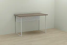 Комп'ютерний стіл Ferrum-decor Майк 75x100x60 білий ДСП Дуб Сонома Труфель 32мм (FRD-101304)