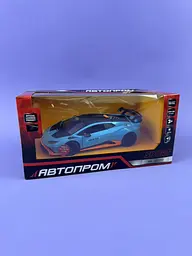 Іграшка Ламбарджині машина мет. АВТОПРОМ 68279A 1:24 Lamborghini Huracán STO, батар,світло,звук,відкр.двері,кор. 24,5*12см - мініатюра 2