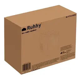 Льодогенератор Ruhhy 25565 (12 кг/добу) з дисплеєм та функцією самоочищення - мініатюра 8