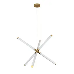 Підвісний світильник LED Levistella 7813155-1 AB, 23W, 4000K, бронзовий метал, сучасний стиль для дому