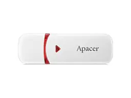 USB флеш накопичувач Apacer 32 GB AH333 White (AP32GAH333W-1) - мініатюра 2