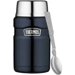Термос для їжі Thermos з ложкою 710 Темно-синій (1099-173052)