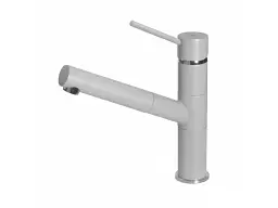 Змішувач для кухонної мийки Elleci Reno aluminium 79