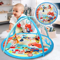Дитячий килимок BabyOno Лісові друзі розвивальний 90x52 см (2136278136) - мініатюра 6