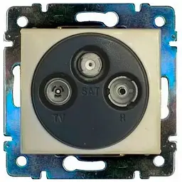 Розетка Brille Tv/Fm/Sat 2400МГц Валена (774337)