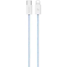 USB Кабель Usams U86 (US-SJ657) Type-C-Lightning PD 30W 3A 1.2m Синій