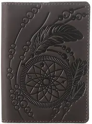 Шкіряна обкладинка на паспорт SHVIGEL 9,5х13 см acs0015099