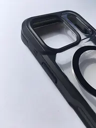 Чохол протиударний для iPhone 17 Pro (6.3") ZAGG Gear4 Rainier MagSafe KS Прозорий з підставкою Black аналог OtterBox - мініатюра 7