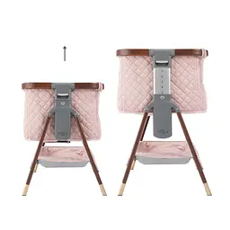 Ліжечко Tutti Bambini CoZee Luxe, рожевий (211208/6591) - мініатюра 6