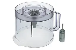 Чаша 1500ml для кухонного комбайна Braun Type 3210, K1000, K1200, K3000, KM3050WH, KU1, KU2, 63210652 - мініатюра 2