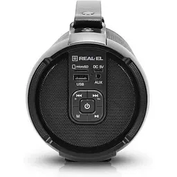 Портативна колонка бумбокс Real-El X707 Black - мініатюра 5
