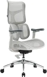 Ігрове крісло Sihoo DORO S100 Mesh White (S100-M302) - мініатюра 2