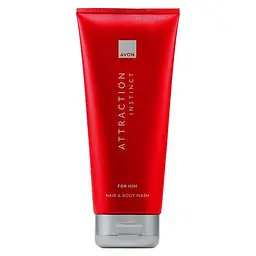 Шампунь-гель для душу для чоловіків Avon Attraction Instinct, 200 мл (494693393) - мініатюра 1