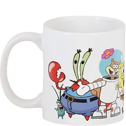Кухоль GeekLand SpongeBob SquarePants герої CP 03.274 330 мл білий - мініатюра 3