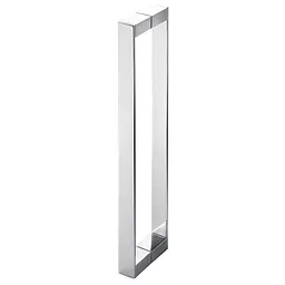 Душова кабіна без піддону Koer SR SC02-100x80x200-TR-01 прозоре скло Easy Clean 8 мм, хром KR5355, Універсальна, прозорий, хром - мініатюра 2