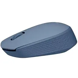 Миша бездротова Logitech M171, Blue/Grey, USB (2.4 GHz), 1000 dpi, 3 кнопки, 1xAA (910-006866) - мініатюра 3
