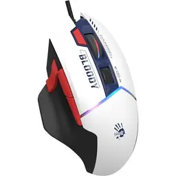 Мишка A4Tech Bloody W95 Ultra USB White/Black (4711421002325) - мініатюра 2