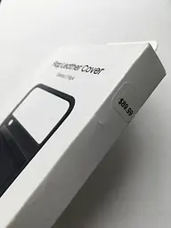Оригінальний шкіряний чохол Leather Cover Samsung Galaxy Z Flip4 Black (EF-VF721LBEGUA) - мініатюра 7