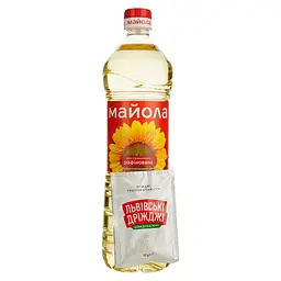 Олія соняшникова Майола рафінована 0.85 л (804868) - мініатюра 2