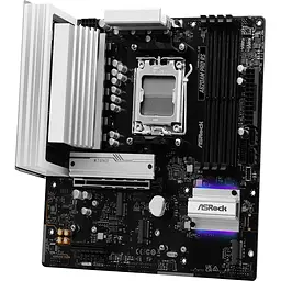 Материнська плата ASRock A620AM PRO RS (AM5/A620A, 4xDDR5, PCIex16, DP/HDMI, 2xSATA, 3xM.2, 2.5GLan, 8ch, mATX) - мініатюра 3