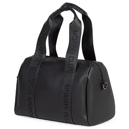 Сумка Childhome Mommy club Signature vegan leather black (CWMCSLBL) - мініатюра 3