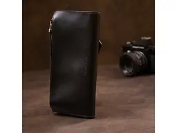 Шкіряний клатч GRANDE PELLE 21х10х2 см acs0018176 - мініатюра 8