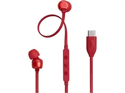 Навушники з мікрофоном JBL Tune 310C Red (T310CRED)