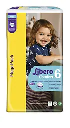 Підгузки Libero Comfort 6 (13-20 кг), 70 шт. - мініатюра 2