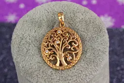 Кулон Xuping Jewelry дерево джерело життя 2.8 см золотистий