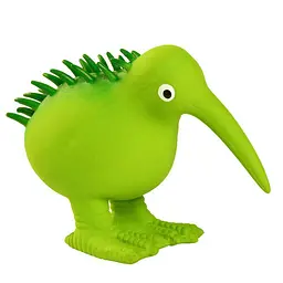 Іграшка Kiwi Walker Птах ківі для собак зелена 13.5 см - мініатюра 2